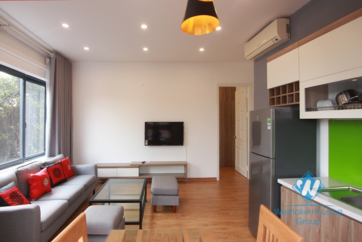 High floor and nice apartment with 2 bedrooms for lease in Nghi Tam Village